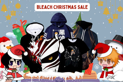 Bleach anime clothing embodies the iconic style of the Soul Reapers, with its flowing robes and intricate designs.