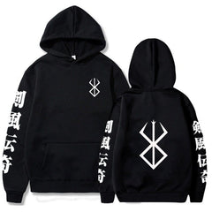 MAOKEI - 2022 Hot Berserk Sacrifice Mark Hoodie - 1005002827964113-Black-XS