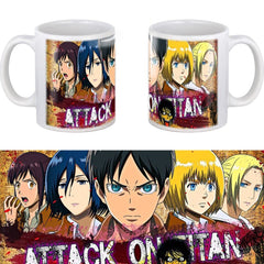 MAOKEI - 3D Attack on Titan Eren Team Ceramic Coffee Mug - 4001363506712-mug 08-301-400ml