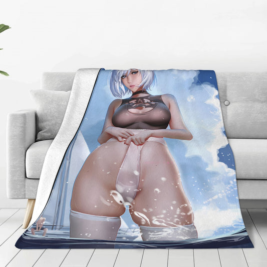 MAOKEI - 3D Ecchi Blanket Game World Style 2 - 1005004884605853-Poster Blanket 14-100x125cm