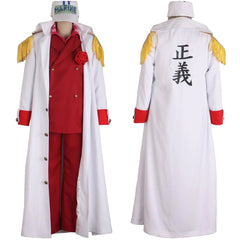 MAOKEI - Akainu Cosplay Sakazuki Admiral Suit Halloween Costume - B09Q3PQDNP-8