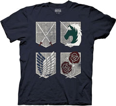 MAOKEI - Attack on Titan All Regiment Epic Official Shirt - B00U0HNYCY-4