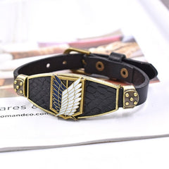 MAOKEI - Attack on Titan Gold Style Bracelet - 1005004082858706-3