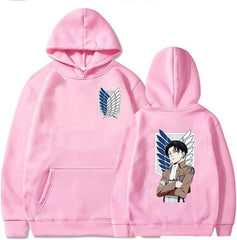 MAOKEI - Attack on Titan Levi Power Pose Epic Hoodie - B0CLV7F19B-2