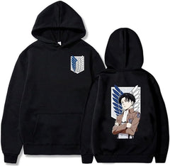 MAOKEI - Attack on Titan Levi Power Pose Epic Hoodie - B0CLV7F19B-3