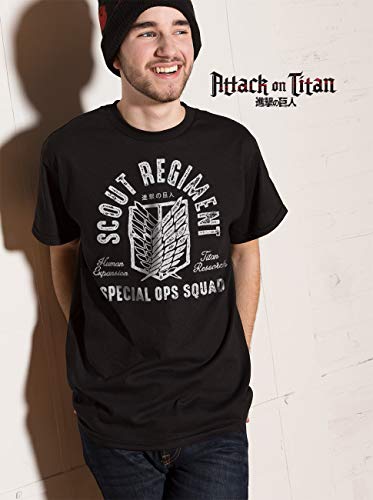 MAOKEI - Attack on Titan Scout Regiment Special Operations Squad Shirt - B00U0HU9DG
