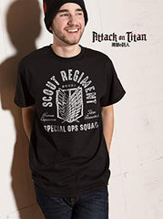 MAOKEI - Attack on Titan Scout Regiment Special Operations Squad Shirt - B00U0HU9DG