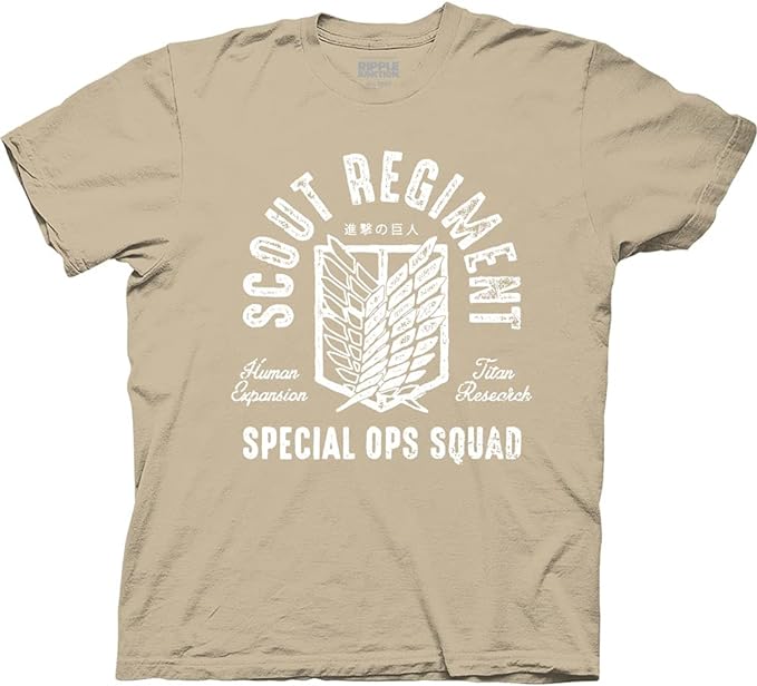 MAOKEI - Attack on Titan Scout Regiment Special Operations Squad Shirt - B00U0HU9DG-9