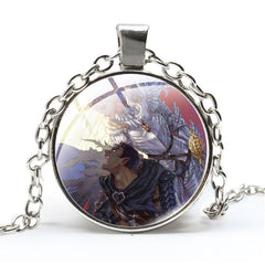 MAOKEI - Berserk Fashion Round Necklace 2022 - 1005004720547815-Style 1-Silver color-China