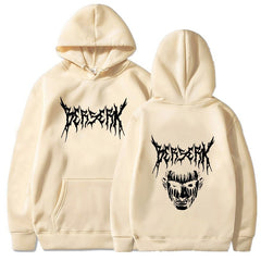 MAOKEI - Berserk Guts Head Fashion Hoodie - 1005004604204877-black-XS