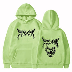 MAOKEI - Berserk Guts Head Fashion Hoodie - 1005004604204877-black-XS
