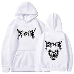 MAOKEI - Berserk Guts Head Fashion Hoodie - 1005004604204877-black-XS
