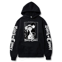 MAOKEI - Black Bull Squad Emblem Hoodies - 1005003228540664-Black-XS