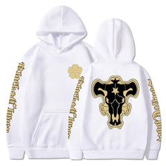MAOKEI - Black Bull Squad Emblem Hoodies - 1005003228540664-Black-XS