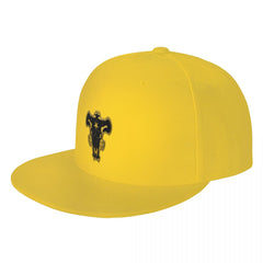MAOKEI - Black Bulls Emblem Cap - 1005005107476806-White