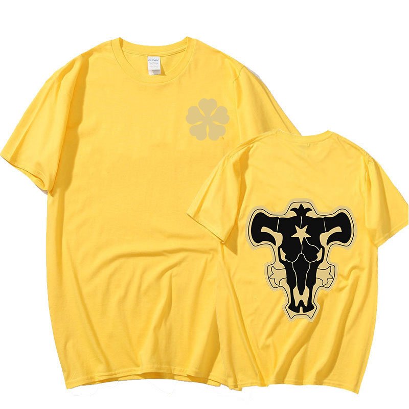 MAOKEI - Black Clover Double-sided T-shirt - 1005003207555070-Black-XS