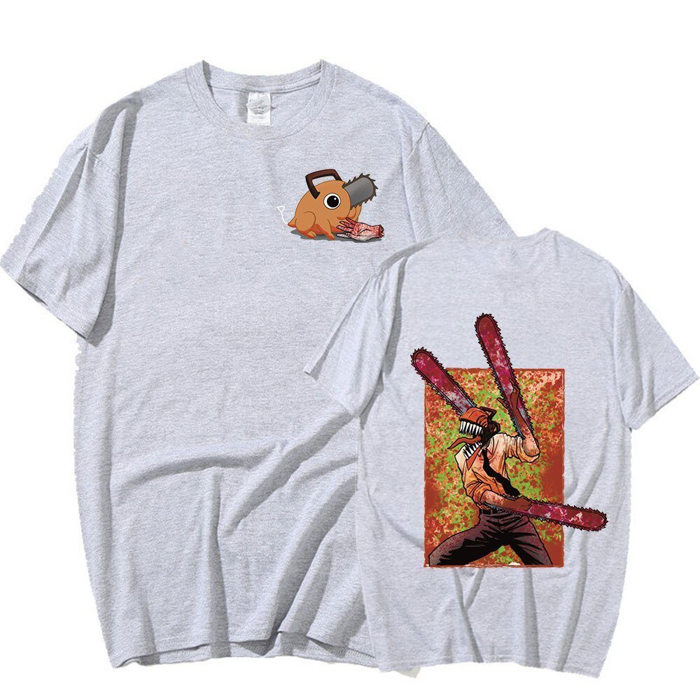 MAOKEI - Chainsaw Man Despair T-Shirt - 1005005124580578-Black-XS