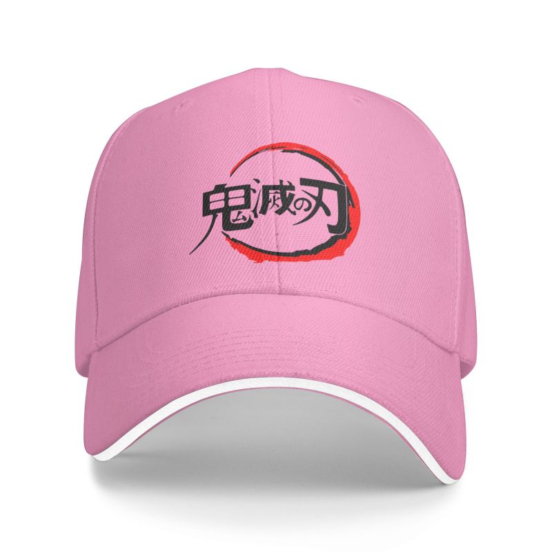 MAOKEI - Demon Slayer Official Anime Cap - 1005004222018642-Pink-Baseball Cap
