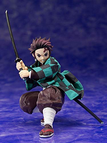 MAOKEI - Demon Slayer Tanjiro Kamado Multi Actions & Faces Figure - B084M648MM