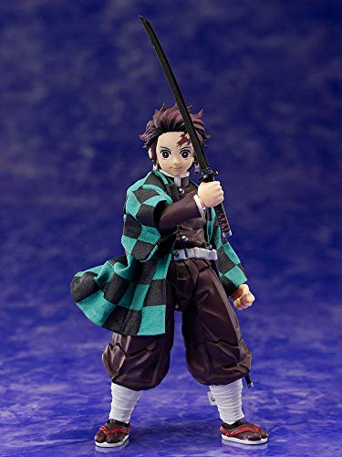 MAOKEI - Demon Slayer Tanjiro Kamado Multi Actions & Faces Figure - B084M648MM