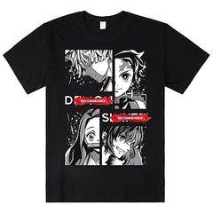 MAOKEI - Demon Slayer Tanjiro Team Uncover Deter Shirt - B0C7BFYCJG-CD