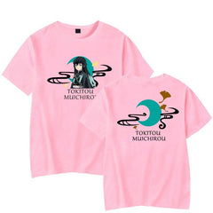 MAOKEI - Demon Slayer Tokitou Muichirou Top Shirt - 1005004408242017-Black-XS