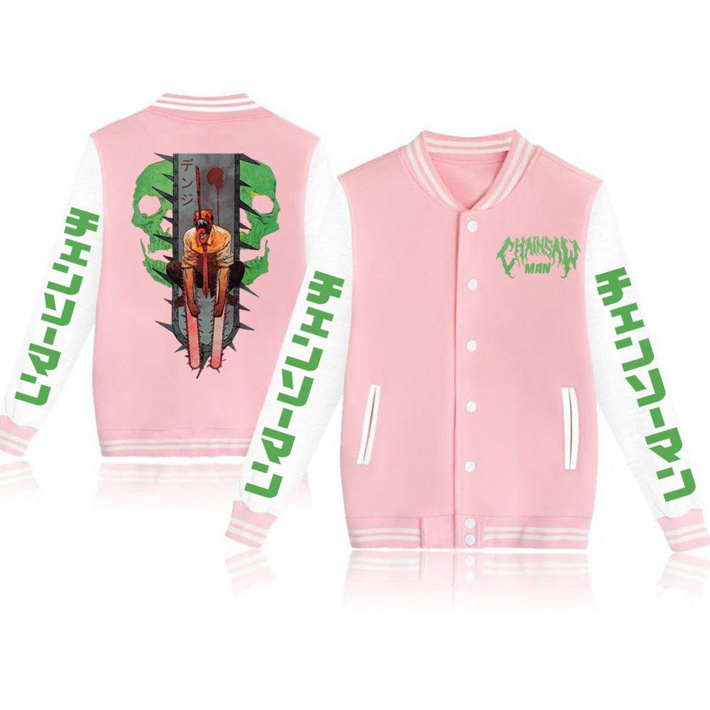 MAOKEI - Denji Chainsaw Man Hoodie Jacket - 1005003434539532-Black-XS