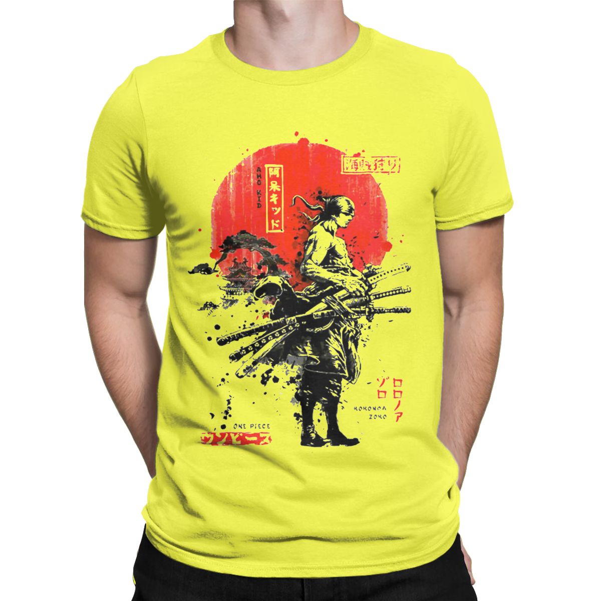 MAOKEI - Fashion Roronoa Zoro T-Shirt - 1005004069177890-Navy Blue-S
