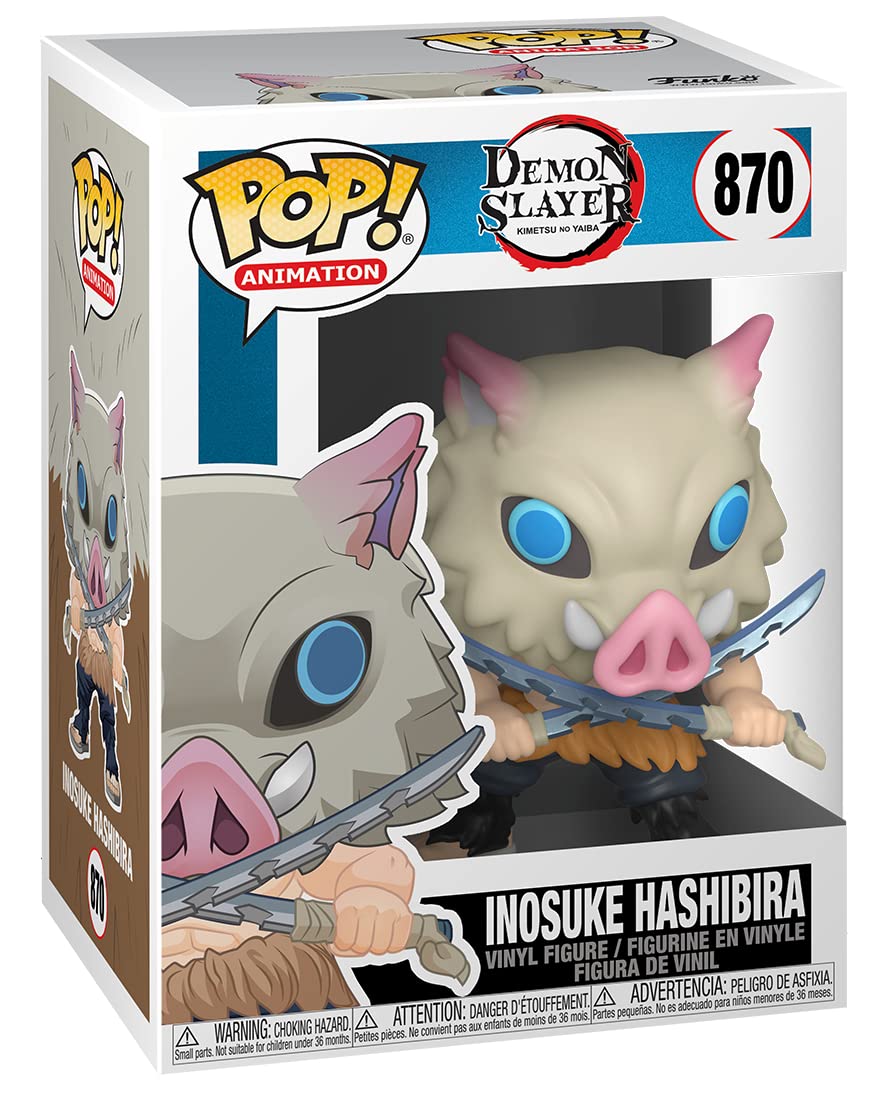 MAOKEI - Funko Demon Slayer - Inosuke Hashibira Attack Ready Figure - B09RFZLXWV
