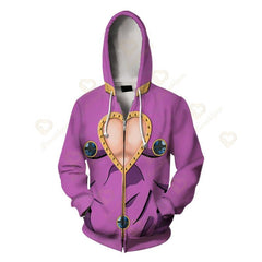 MAOKEI - Giorno Giovanni Character Chess Hoodie - 1005004992600394-OHSW 2-XXS Adult (35-40kg)