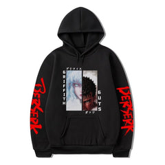 MAOKEI - Griffith Armor Fashion Hoodie - 1005004505340915-black-XS