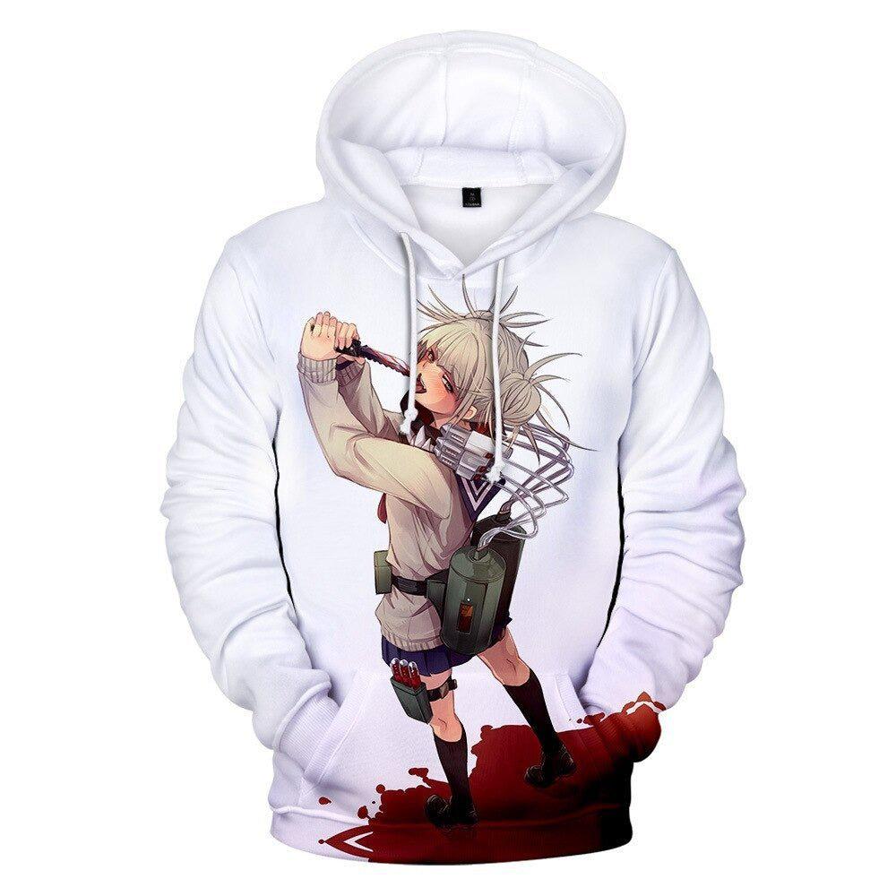 MAOKEI - Himiko Blood MHA Villain Hoodie - 1005003386800424-OFSZ-00621-S