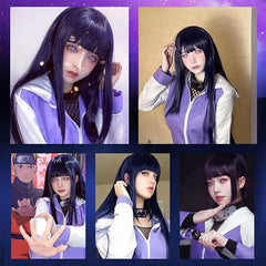 MAOKEI - Hinata Hyuga Full Cosplay Costume - B0B1J1BP71