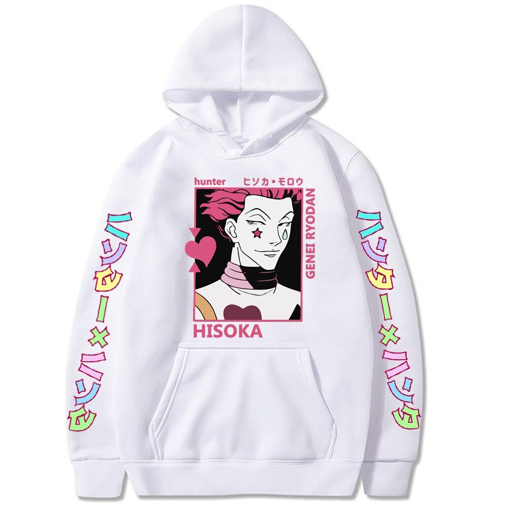 MAOKEI - Hunter X Hunter Hisoka Special Hoodie - 1005002248110546-white-XS