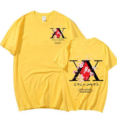 MAOKEI - HXH Anime Logo Japan Spring Shirt - 1005003042551658-Black-XS