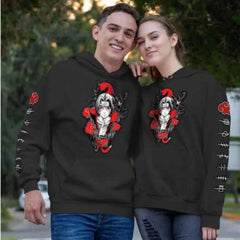 MAOKEI - Itachi Akatsuki Hoodie 3D - 1005004757795082-red cloud 10-S