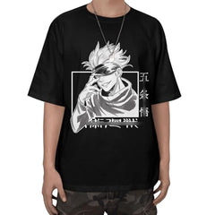MAOKEI - JJK Satoru Gojo Stylish Pose 1 T-shirt - B0CL3XTK74