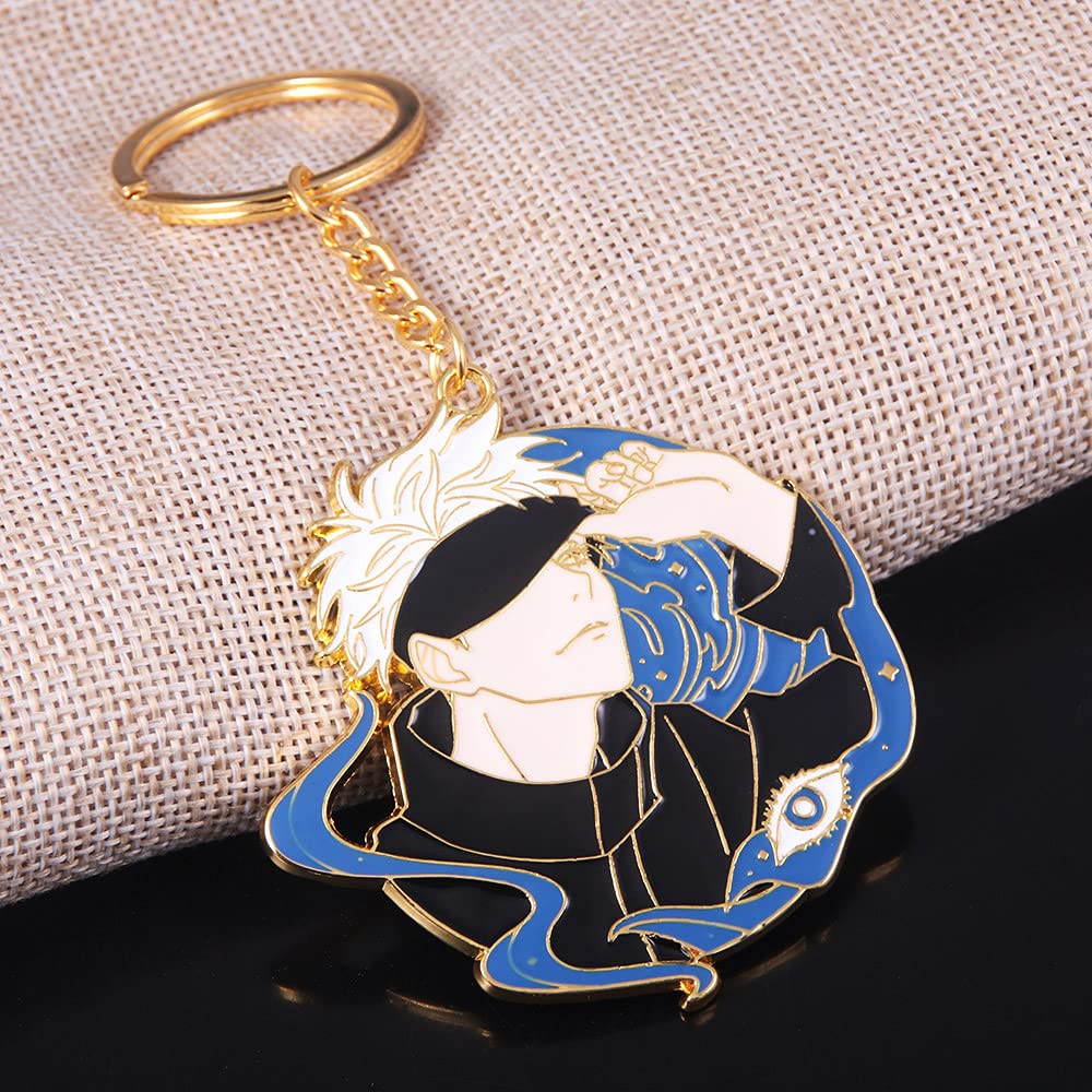 MAOKEI - JJK Satoru Stylish Pose Keychain - B0CN49K1DT