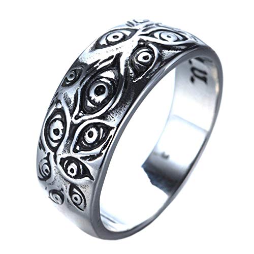 MAOKEI - JJK Sukuna Multiple Eyes Inspired Ring - B07T9TM8GG