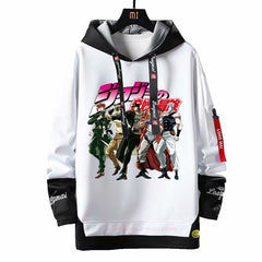MAOKEI - Jojo Bizar Mode 2 Hoodie - 1005004933336197-black2-Asian Size M