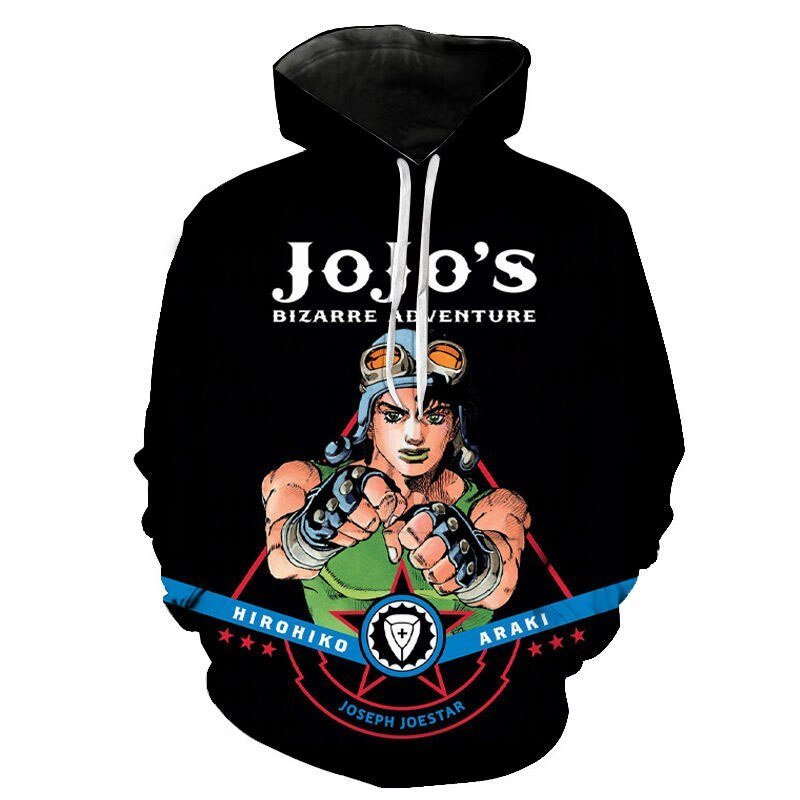 MAOKEI - JoJo Bizarre Girl Character Hoodie - 1005003269240967-picture color-XXS
