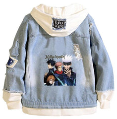MAOKEI - Jujutsu Kaisen Gojo Satoru Class Members Jacket - B09WRBH269