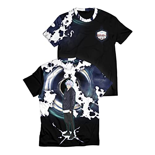 MAOKEI - Jujutsu Kaisen Gojo Satoru Epic Young Style Pose Shirt - B0BXKD78XF-1