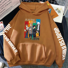 MAOKEI - Jujutsu Kaisen Gojo Team Night Style Hoodie - 1005003719290612-Black-S