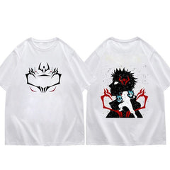 MAOKEI - Jujutsu Kaisen Itadori Character Emblem T Shirt - 1005004749654716-WT-jujutsu530h-j542-S