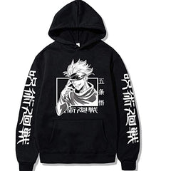 MAOKEI - Jujutsu Kaisen Satoru Gojo Stylish Hoodie - B092DPL2Y5