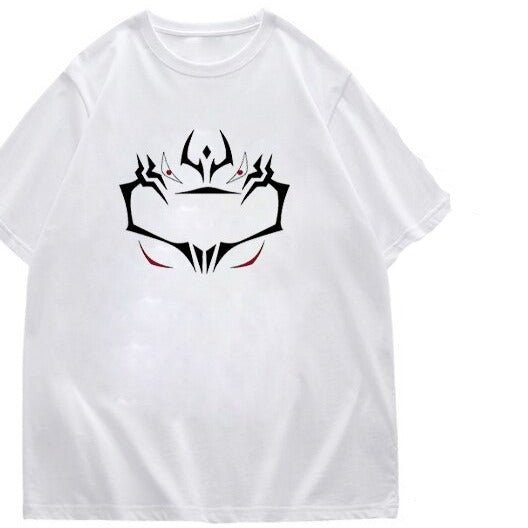 MAOKEI - Jujutsu Kaisen Sukuna Soul Touching T Shirt - 1005004749654716-WT-jujutsu530h-j543-XXS