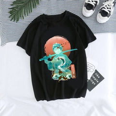MAOKEI - Kamado Tangiro Attack Move II T-Shirt, - B09GK539HL