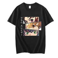 MAOKEI - Kamado Team Zoom Eyes Shirt - 1005003898010653-Black-XS