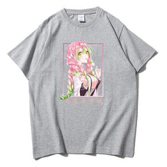 MAOKEI - Kanroji Mitsuri 3D T-Shirt - 1005004500262026-Black-XS